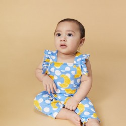 Croissant Baby Overalls