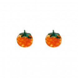 Tomato Stud Earrings