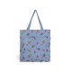 Fruity Denim Tote